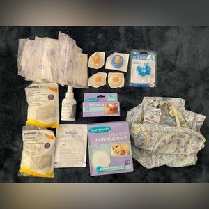 A LARGE BOX OF BABY ESSENTIALS! Everything new in the original wrapper or box